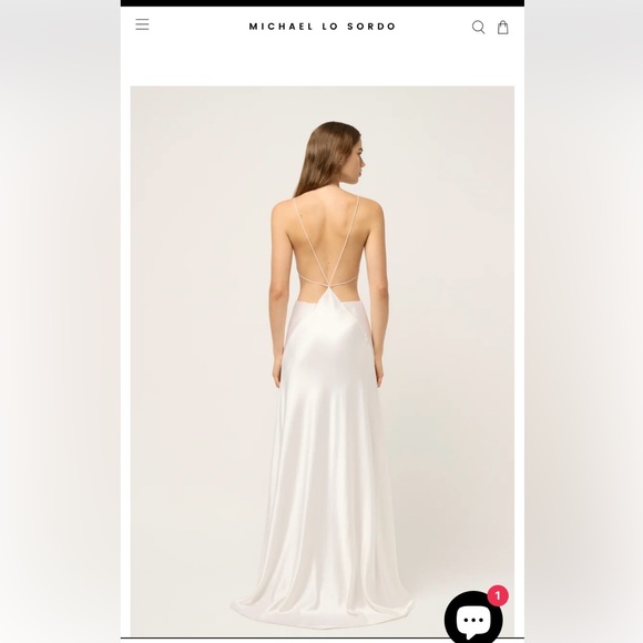 Michael Lo Sordo Wedding Dress ~ US size 4 - Picture 6 of 6